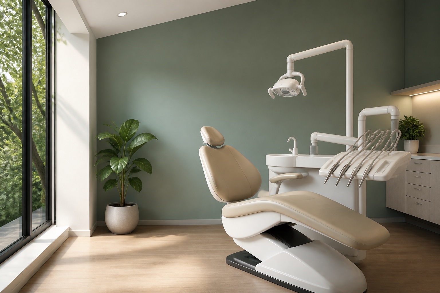 Dentist and patient reviewing a staged treatment plan in Braddon, Canberra