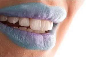 Blue Ombre Lips